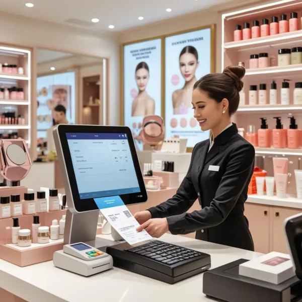 Pos system for Cosmetic store