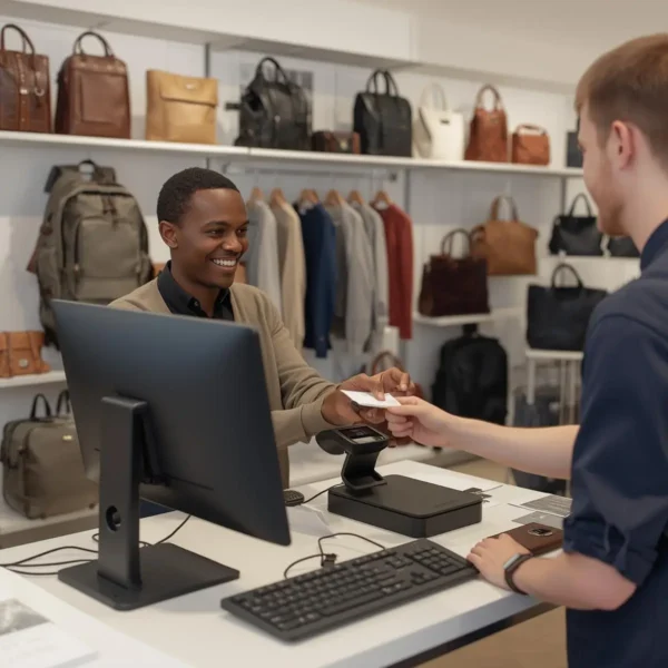 POS system for bag store