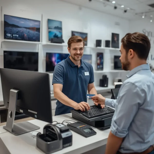 POS system for electronics and home appliances