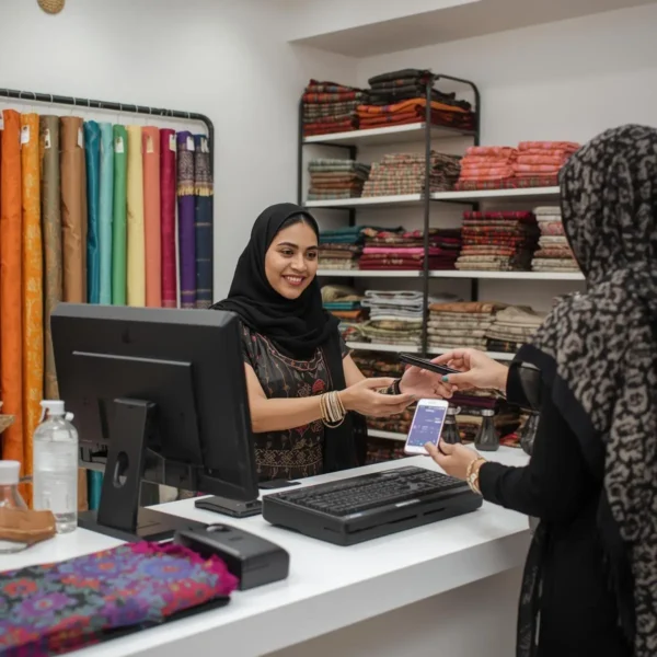 POS system for fabric store