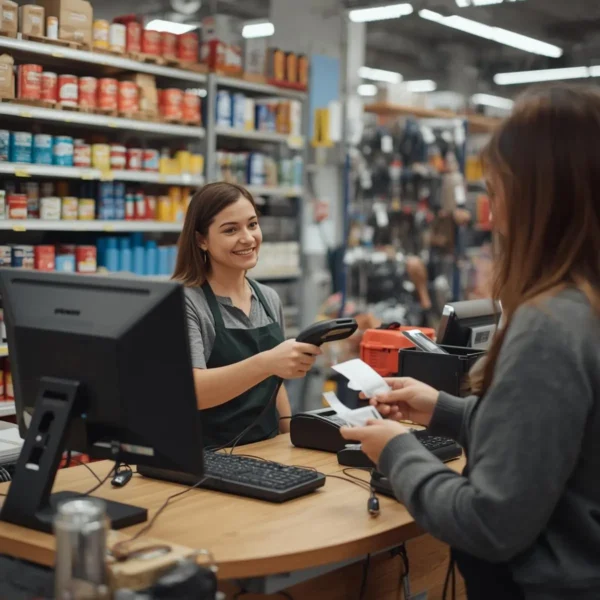 POS system for hardware store